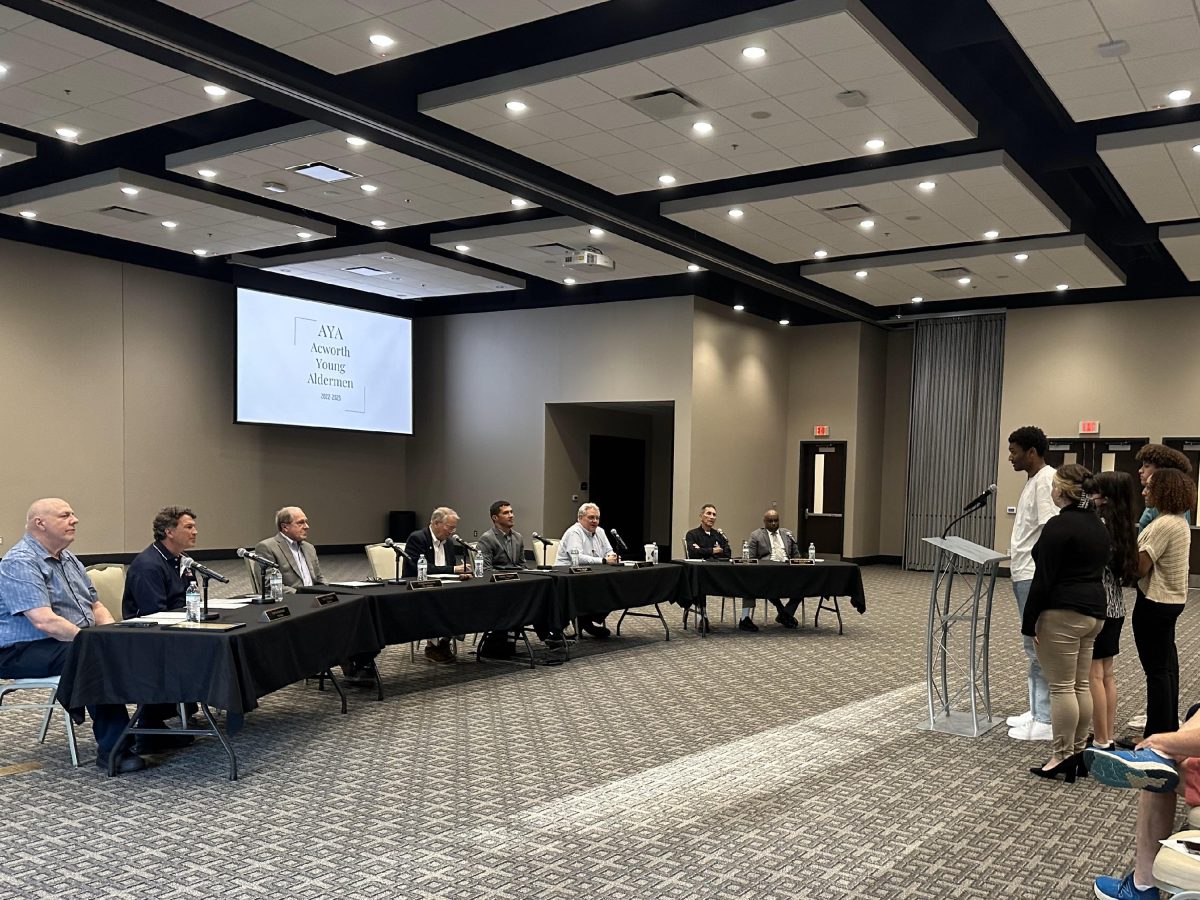 Presentation from Acworth Young Aldermen on their