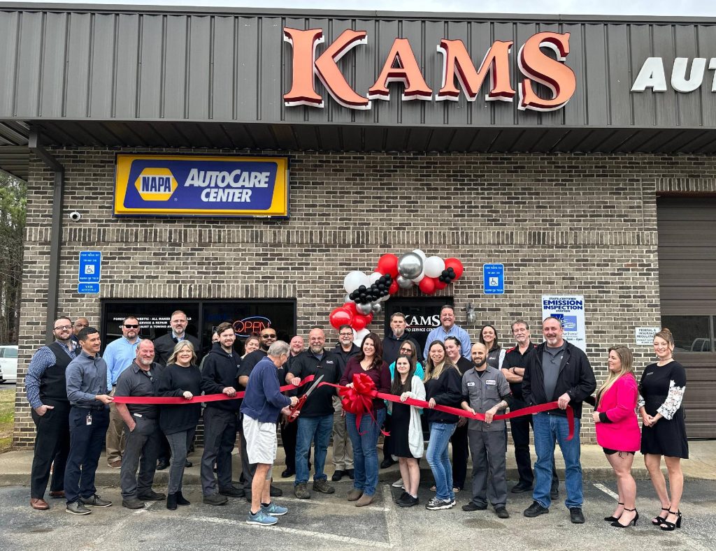 Ribbon Cutting Celebrating KAMS Auto Service Center's 25th Anniversary