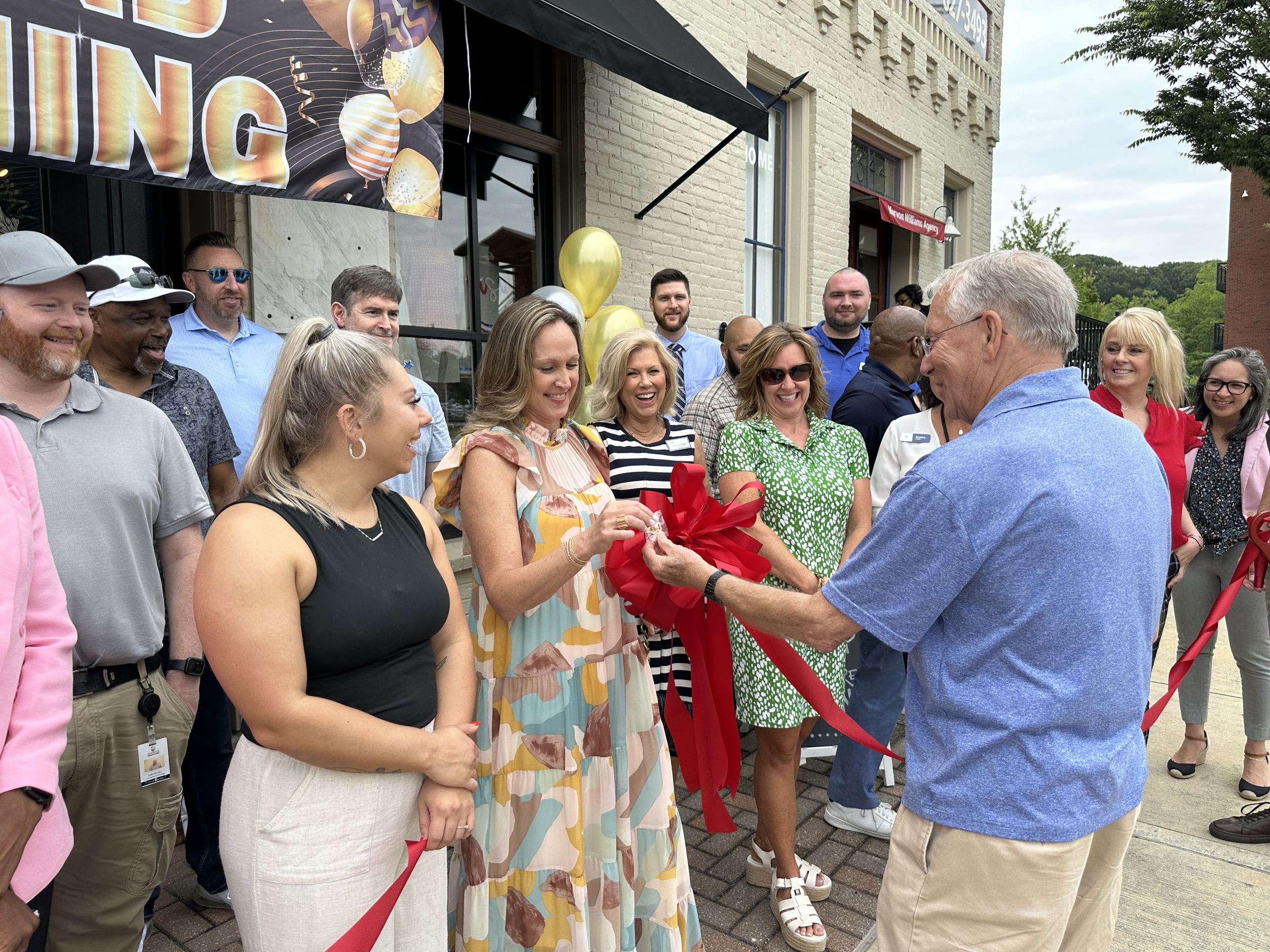 Image Ribbon Cutting for Open Season Apparel Co. Boutique in Acworth