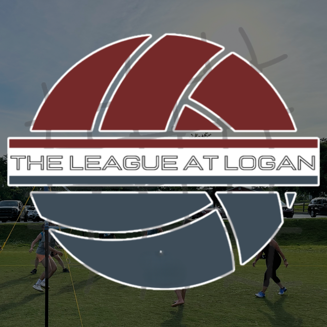 Image The League at Logan Volleyball Logo